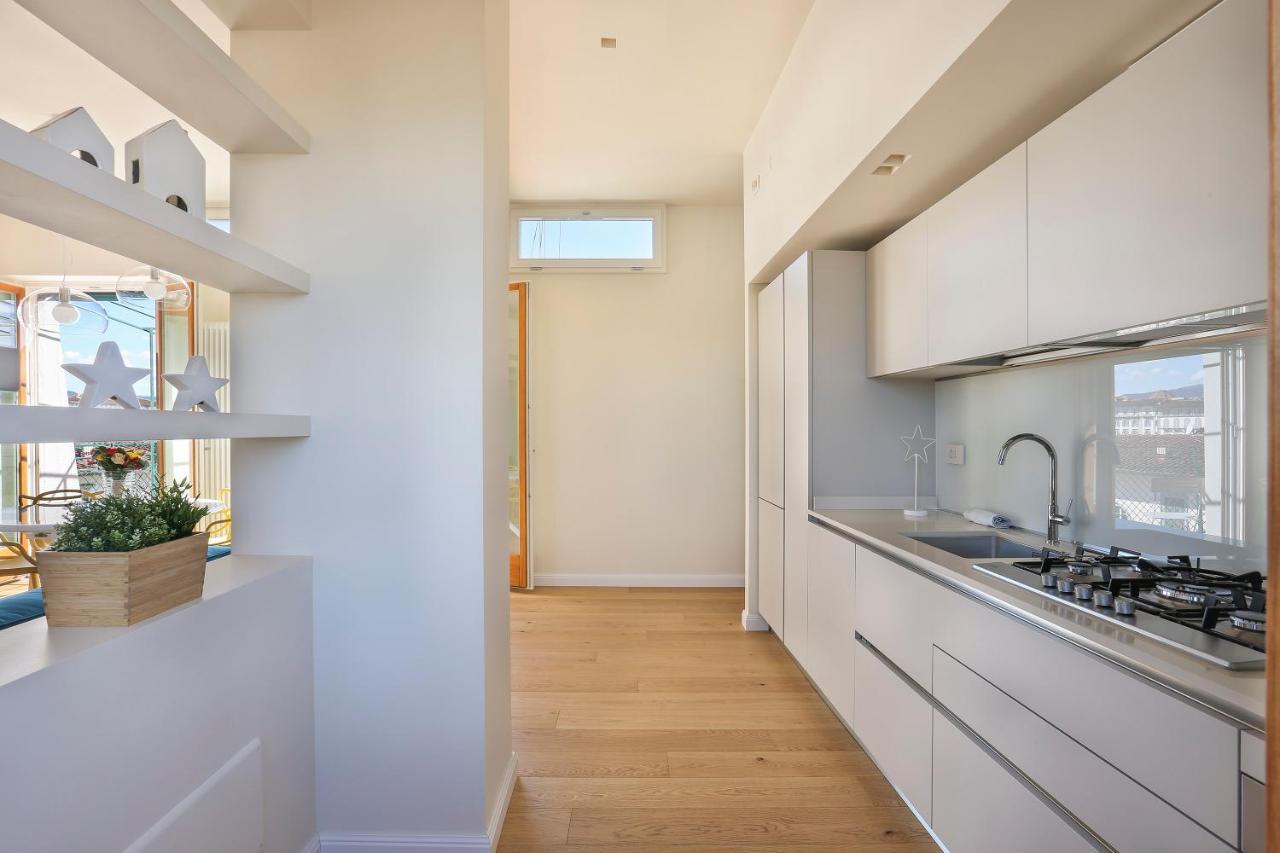 Apartmán Penthouse With Big Terrace In Oltrarno Florencie Exteriér fotografie